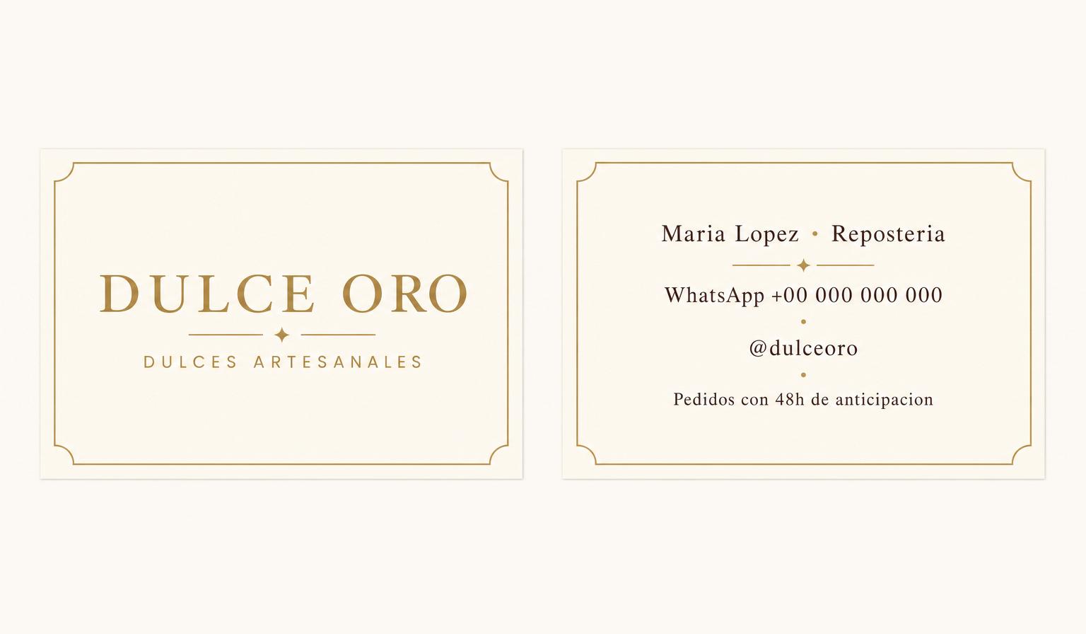 Hoja de tarjetas